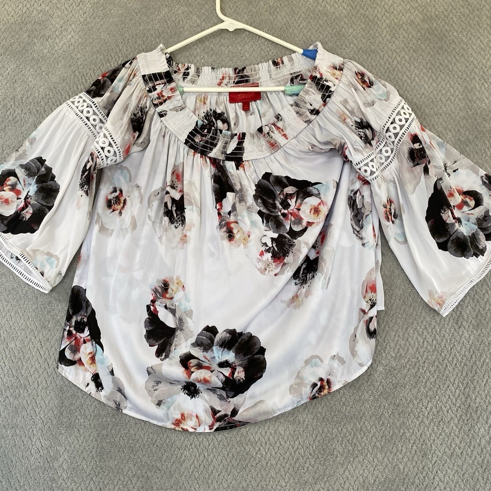 Jennifer Lopez Women's Blouse Sz M Off-the-Shoulder